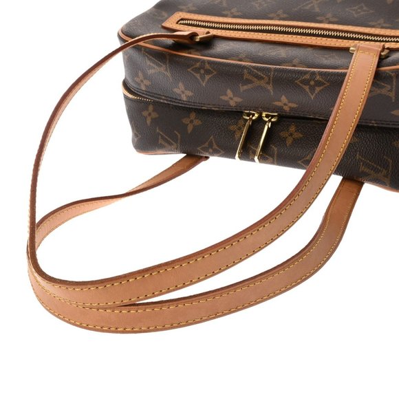 LOUIS VUITTON Brown Monogram Canvas Shoulder Bag - Picture 4 of 11